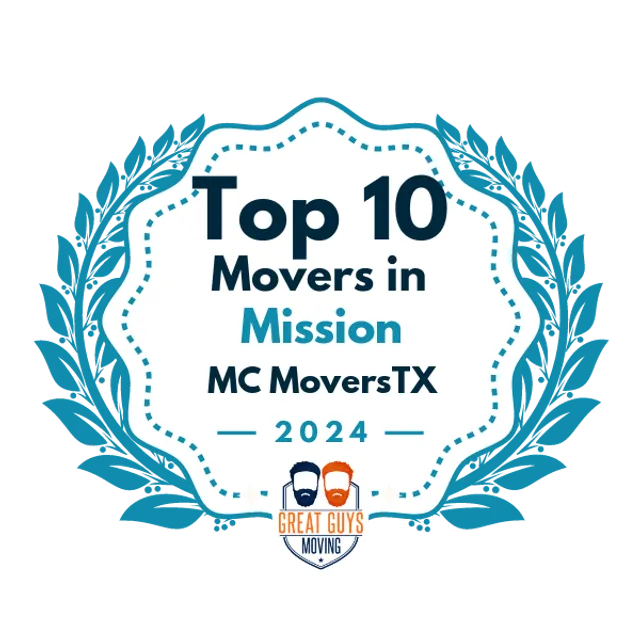 Top 10 Movers in Houston, TX 2024 award