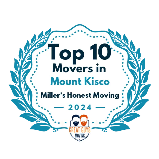 Top 10 Movers in Yonkers, NY 2024 award