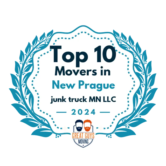 Top 10 Movers in New Prague, MN 2024 award