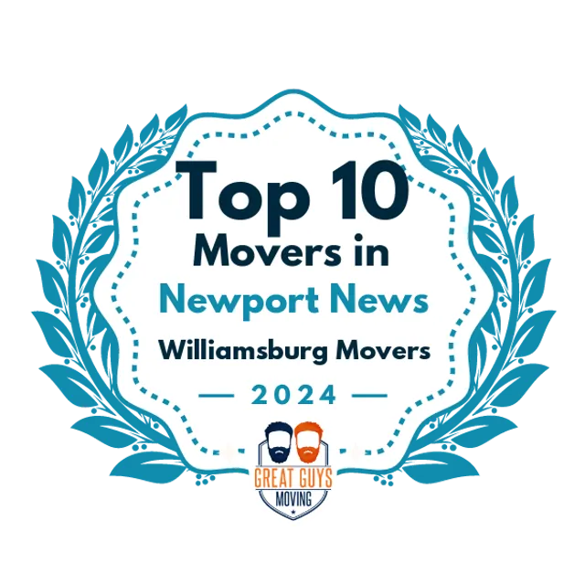 Top 10 Movers in Virginia Beach, VA 2024 award