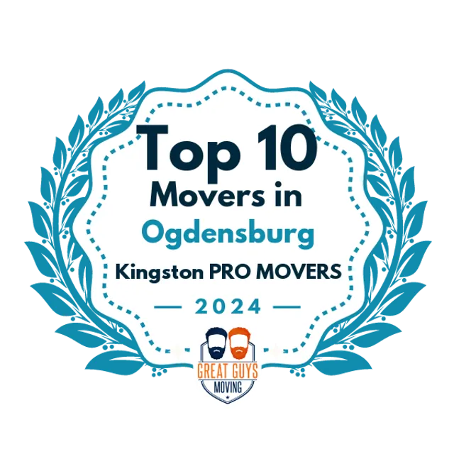 Top 10 Movers in Ogdensburg, NY 2024 award