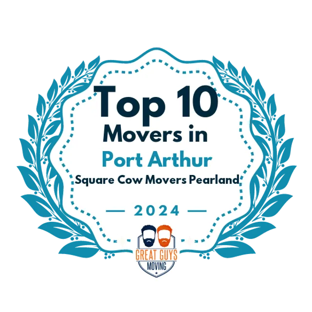 Top 10 Movers in Port Arthur, TX 2024 award