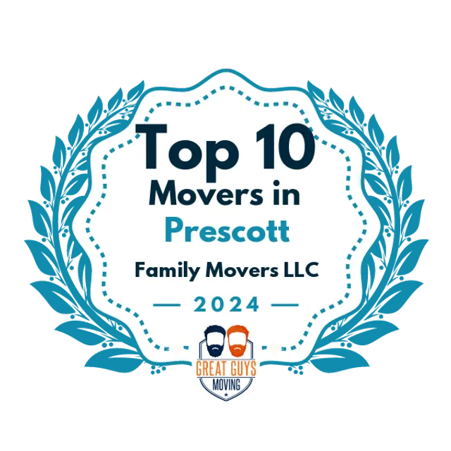 Top 10 Movers in Phoenix, AZ 2024 award