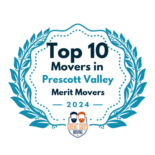 Top 10 Movers in Prescott Valley, AZ 2024 award