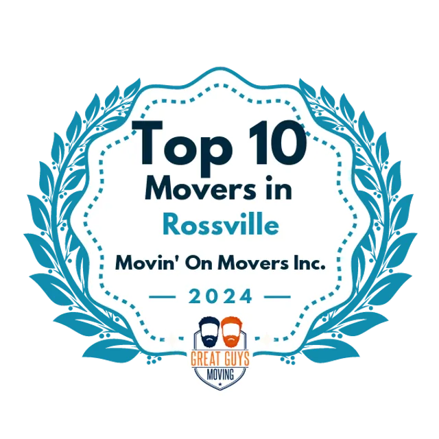 Top 10 Movers in Rossville, IN 2024 award