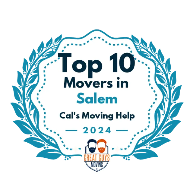 Top 10 Movers in Vancouver, WA 2024 award