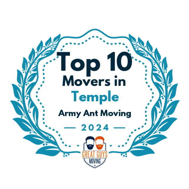 Top 10 Movers in Austin, TX 2024 award