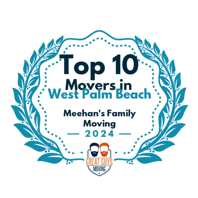 Top 10 Movers in Pompano Beach, FL 2024 award