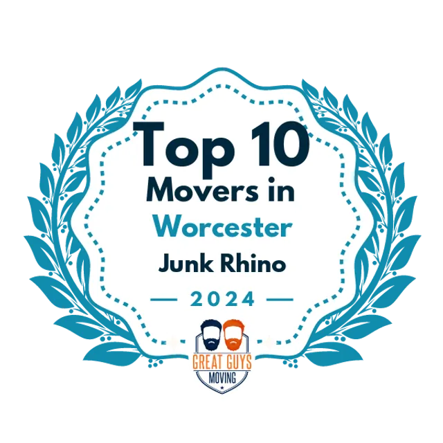 Top 10 Movers in Worcester, MA 2024 award