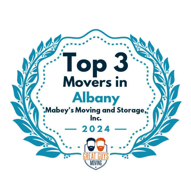 Top 3 Movers in Albany, NY 2024 award