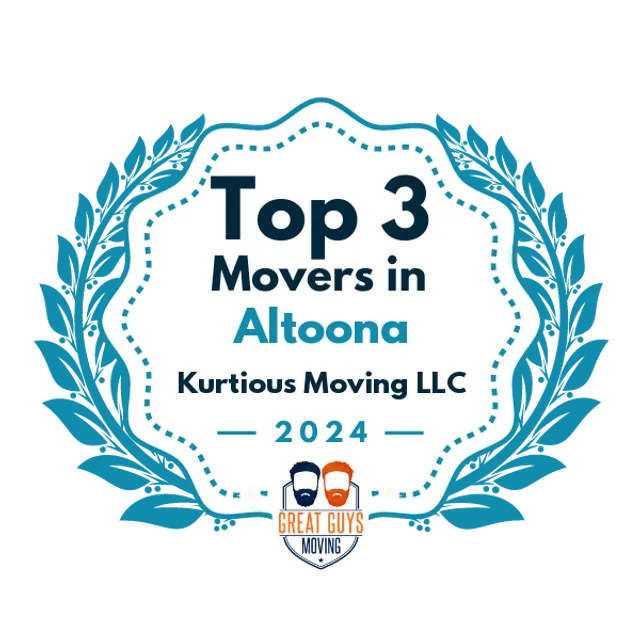 Top 3 Movers in Altoona, PA 2024 award