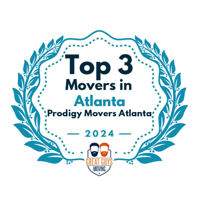 Top 3 Movers in Atlanta, GA 2024 award