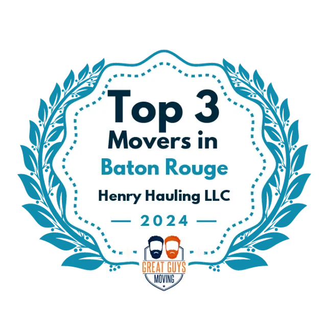 Top 3 Movers in Baton Rouge, LA 2024 award