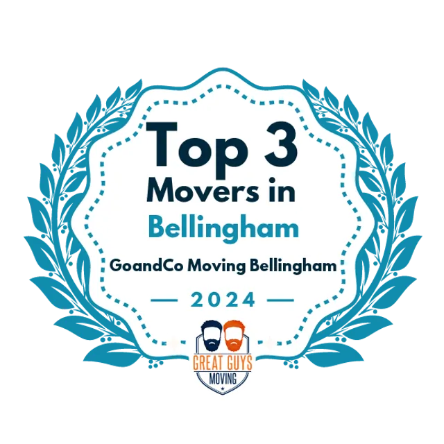 Top 3 Movers in Bellingham, WA 2024 award