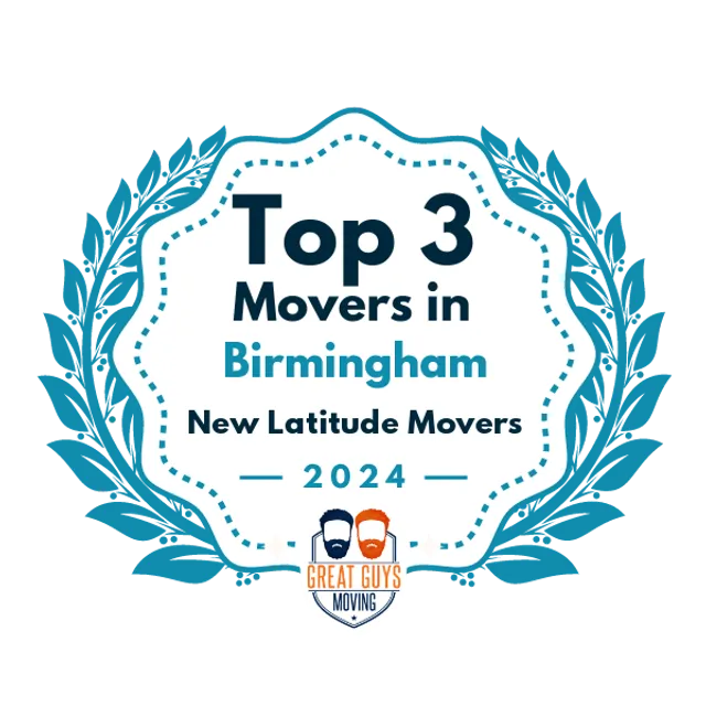 Top 3 Movers in Birmingham, AL 2024 award