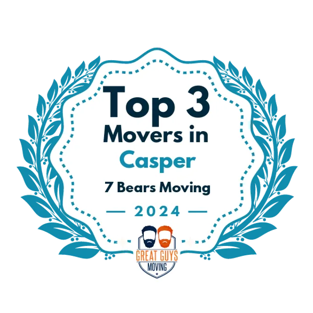 Top 3 Movers in Casper, WY 2024 award