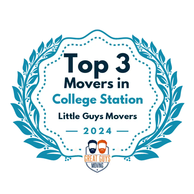 Top 3 Movers in College Station, TX 2024 award