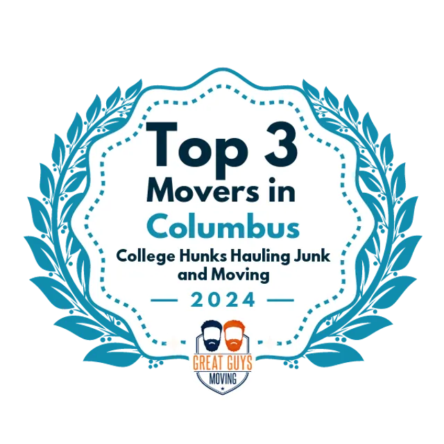 Top 3 Movers in Columbus, OH 2024 award