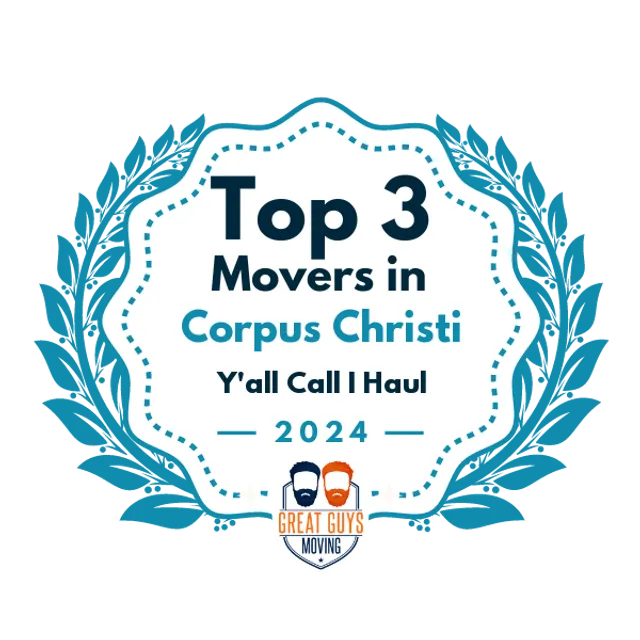 Top 3 Movers in Corpus Christi, TX 2024 award