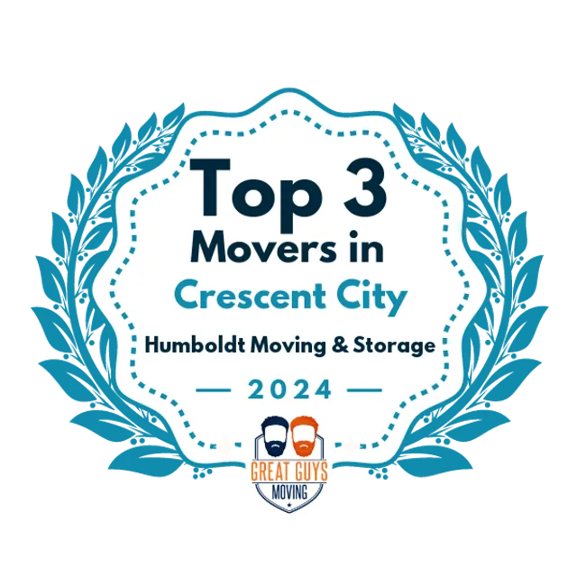 Top 3 Movers in Crescent City, CA 2024 award