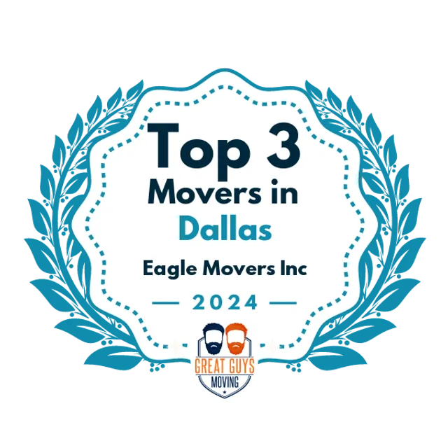 Top 3 Movers in Dallas, TX 2024 award