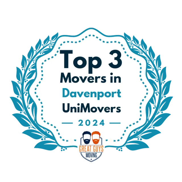 Top 3 Movers in Urbandale, IA 2024 award