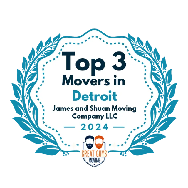 Top 3 Movers in Detroit, MI 2024 award