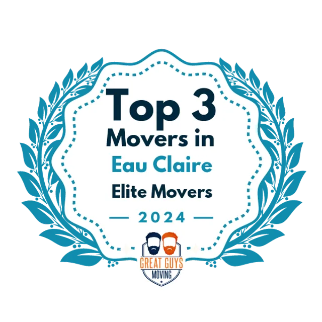 Top 3 Movers in Eau Claire, WI 2024 award