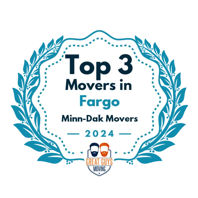 Top 3 Movers in Fargo, ND 2024 award