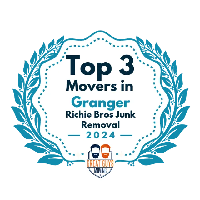 Top 3 Movers in Granger, IA 2024 award