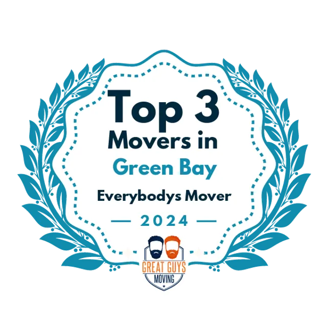 Top 3 Movers in Green Bay, WI 2024 award