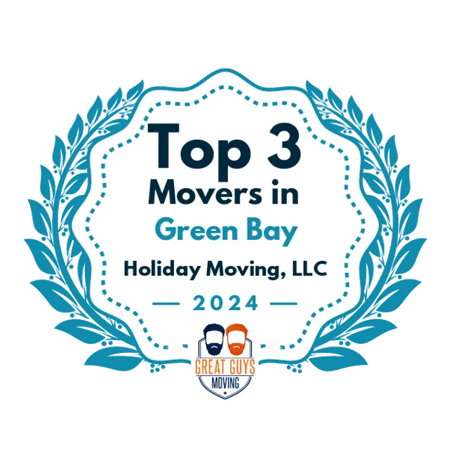 Top 3 Movers in Green Bay, WI 2024 award