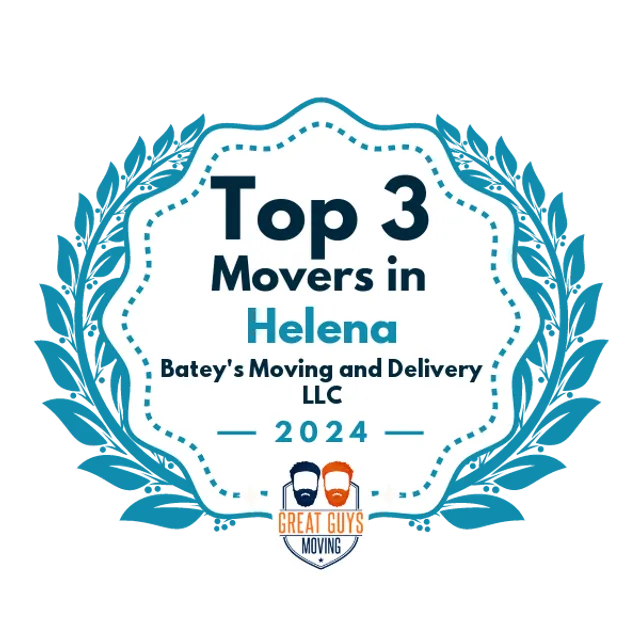 Top 3 Movers in Helena, MT 2024 award