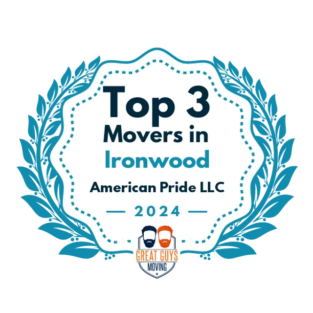 Top 3 Movers in Ironwood, MI 2024 award