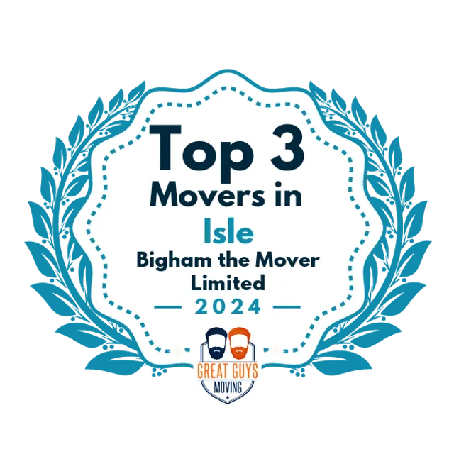 Top 3 Movers in Isle, MN 2024 award