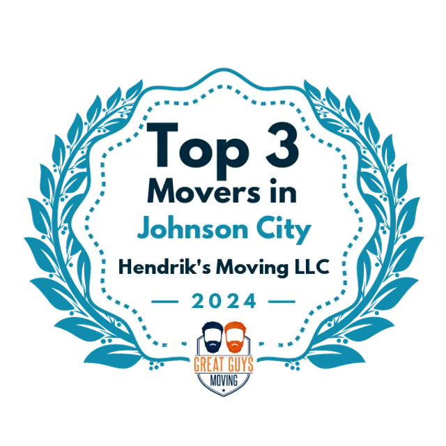 Top 3 Movers in Johnson City, TN 2024 award