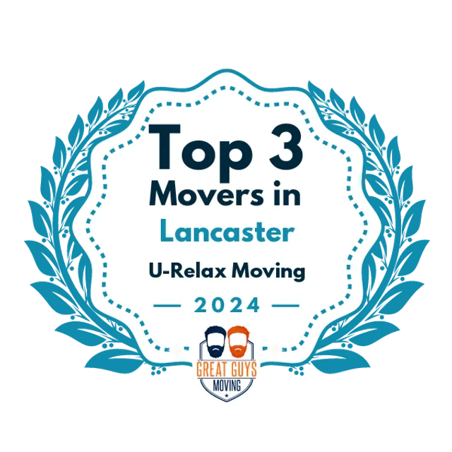 Top 3 Movers in Lancaster, PA 2024 award