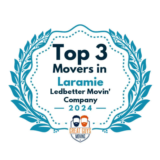 Top 3 Movers in Laramie, WY 2024 award