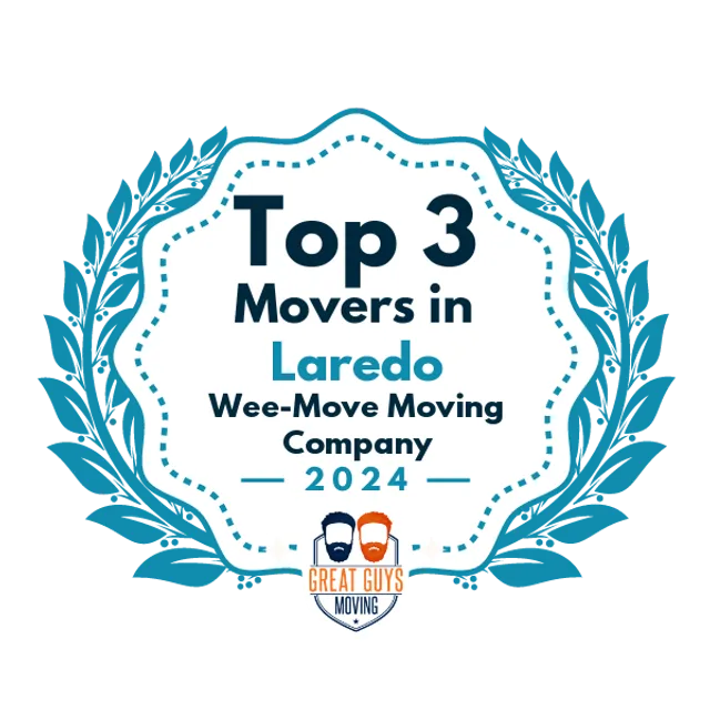 Top 3 Movers in Laredo, TX 2024 award