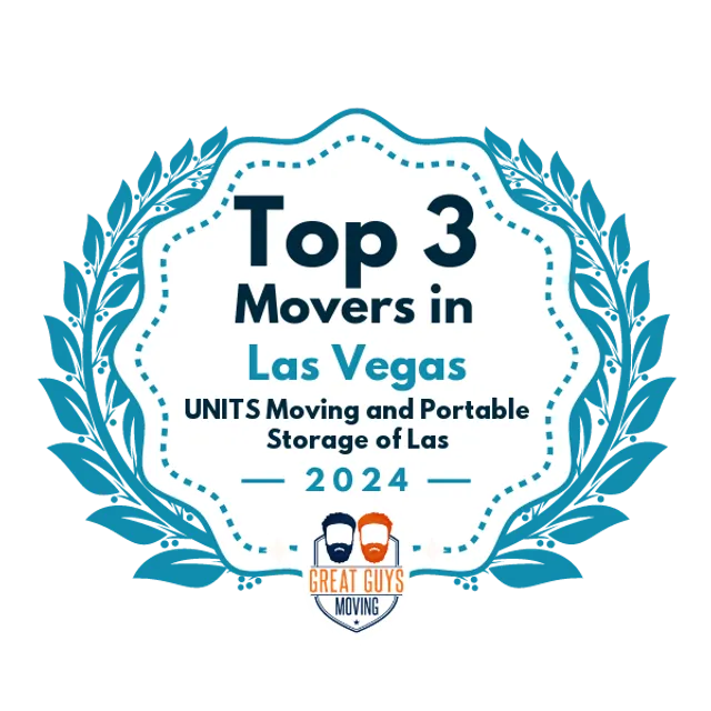 Top 3 Movers in Las Vegas, NV 2024 award