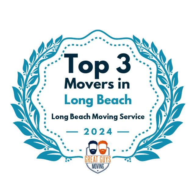 Top 3 Movers in Long Beach, CA 2024 award