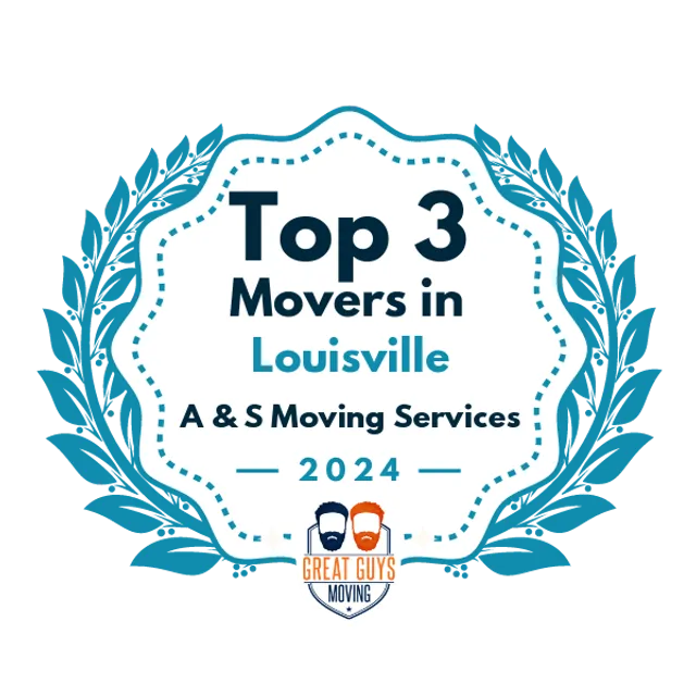 Top 3 Movers in Louisville, KY 2024 award