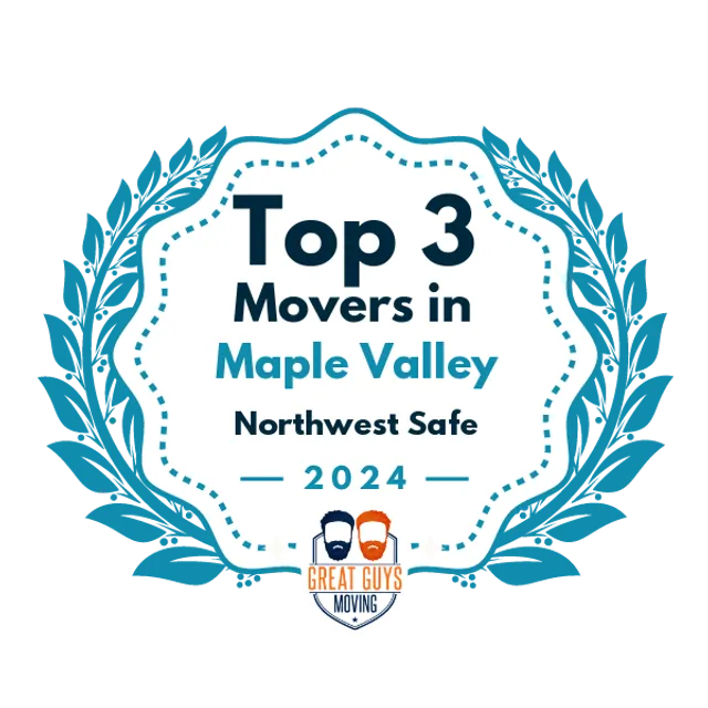 Top 3 Movers in Maple Valley, WA 2024 award