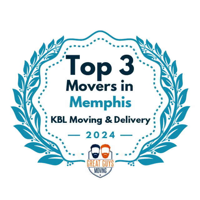 Top 3 Movers in Memphis, TN 2024 award