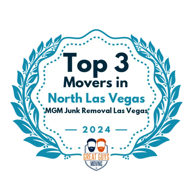 Top 3 Movers in North Las Vegas, NV 2024 award