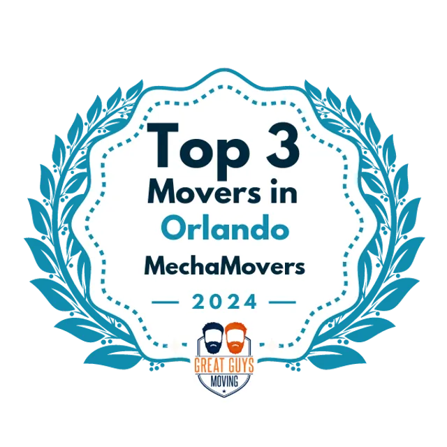 Top 3 Movers in Orlando, FL 2024 award