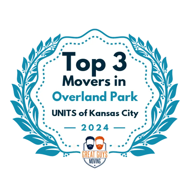 Top 3 Movers in Overland Park, KS 2024 award