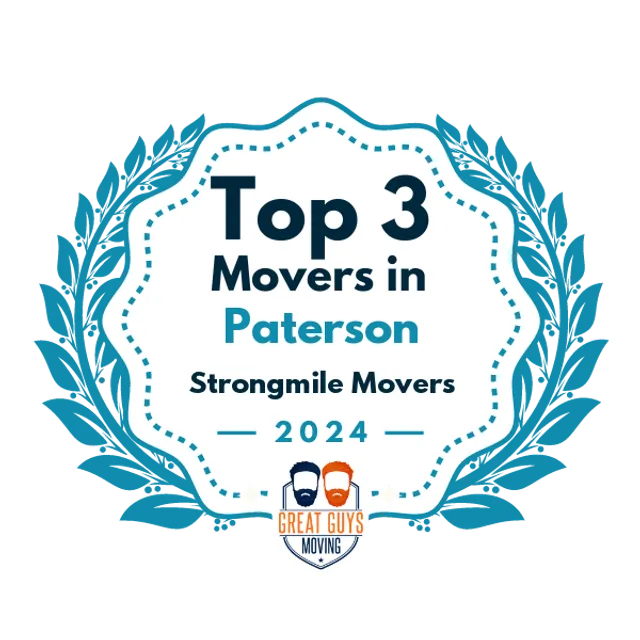 Top 3 Movers in Newark, NJ 2024 award