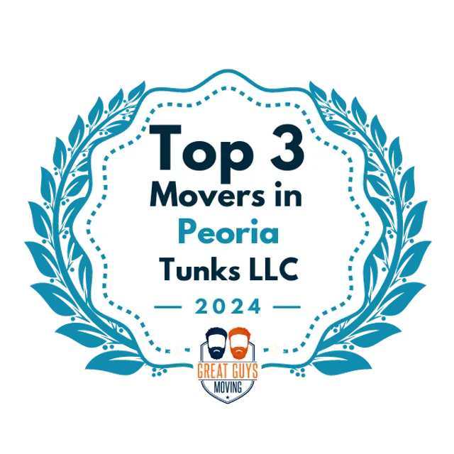 Top 3 Movers in Peoria, IL 2024 award