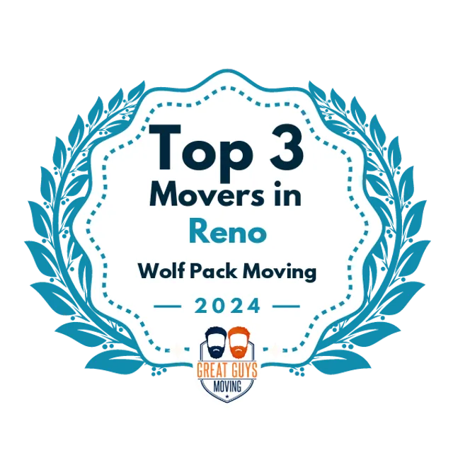 Top 3 Movers in Reno, NV 2024 award